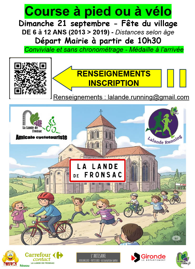 Course à pied ou en vélo