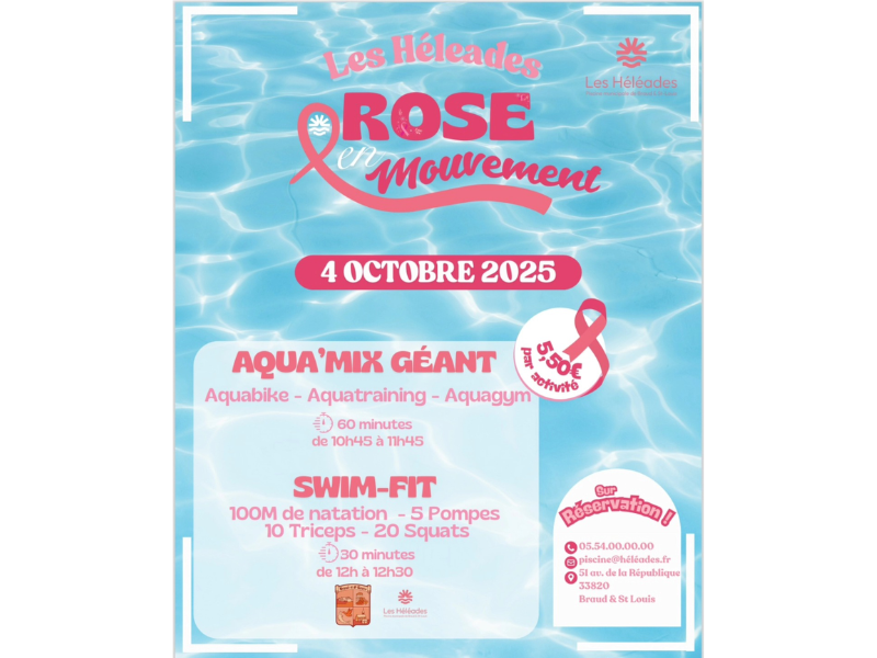 Octobre rose aux Héléades