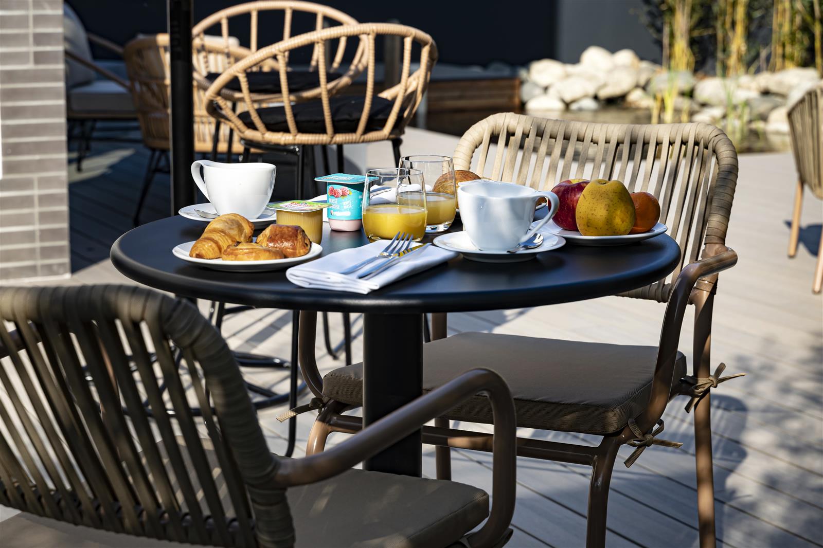 Premier brunch de la saison à l'hôtel le 25