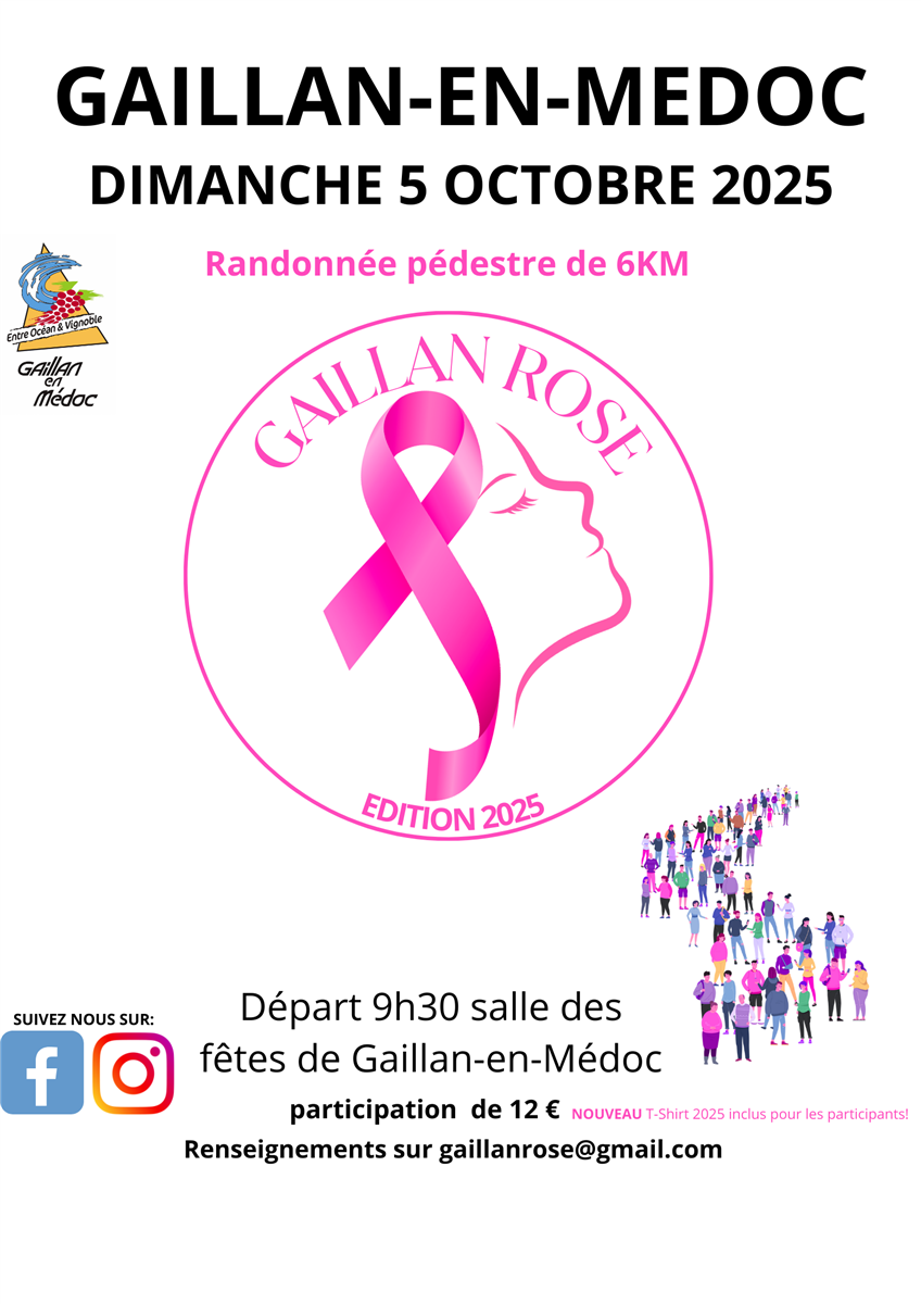 Octobre Rose 2024 : Gaillan Rose
