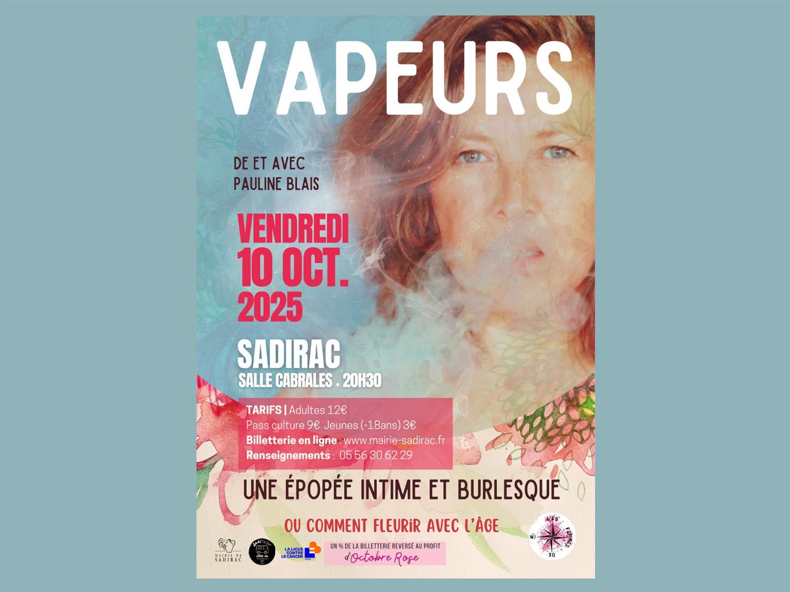 Spectacle "VAPEURS"