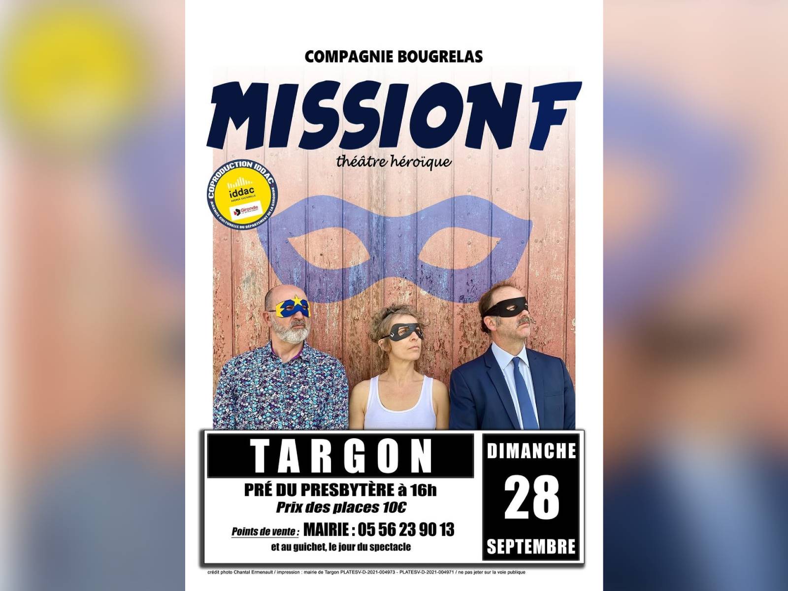 Mission F - théâtre héroïque
