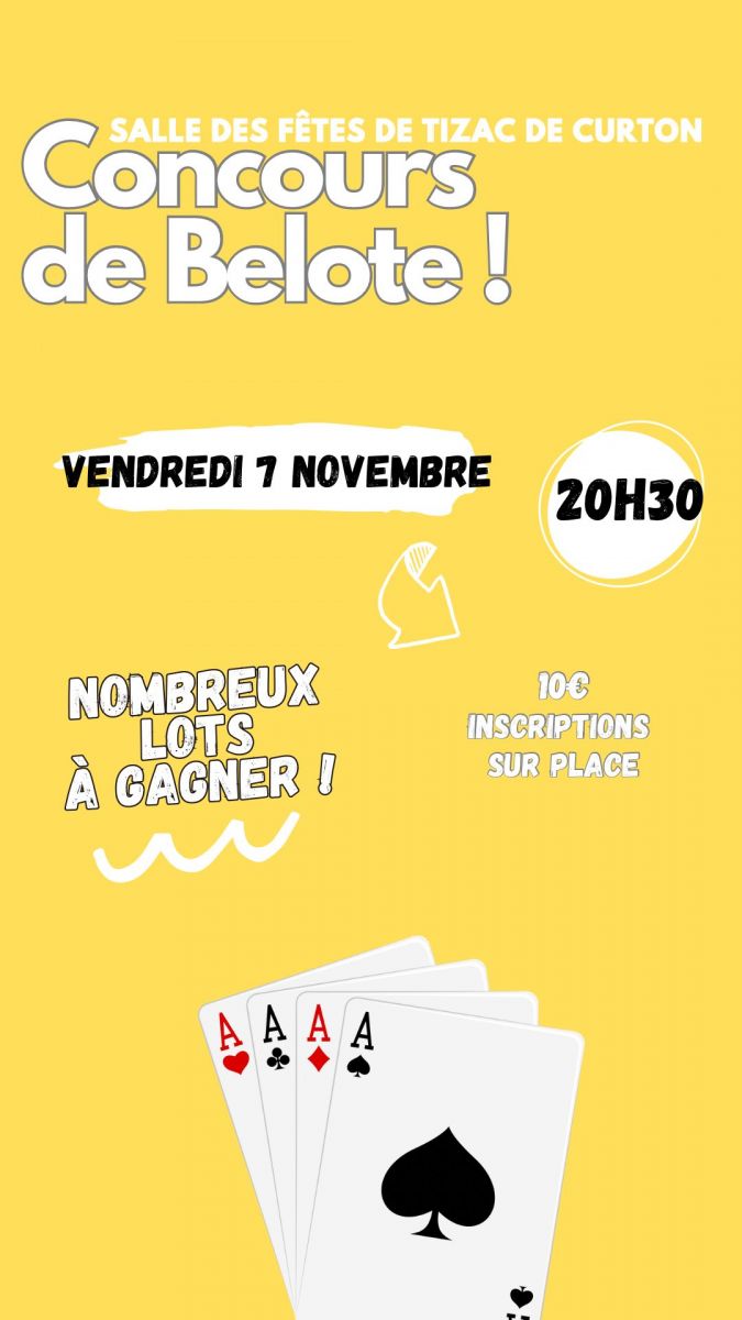 Concours de belote