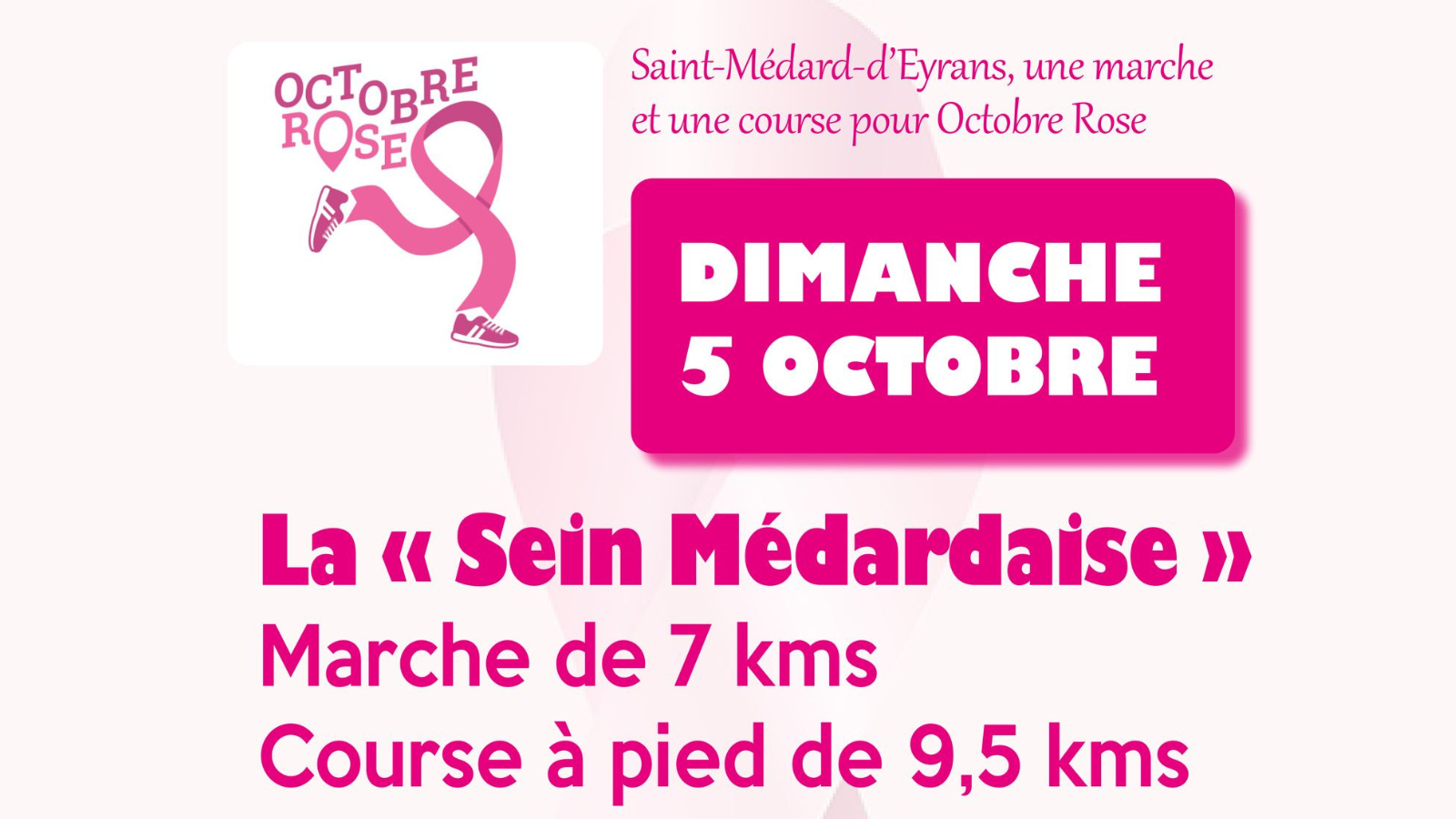Octobre Rose : La Sein Médardaise