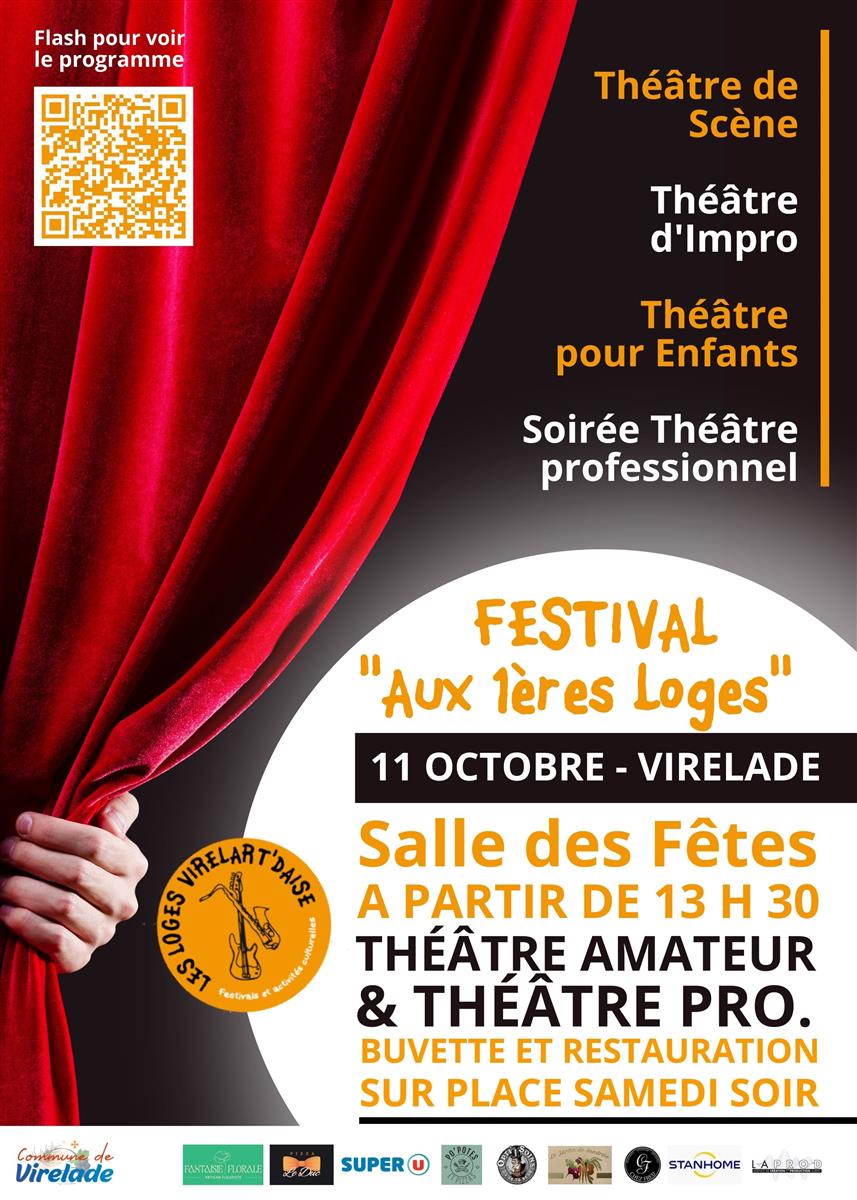 Festival de théâtre "Aux 1ères Loges"