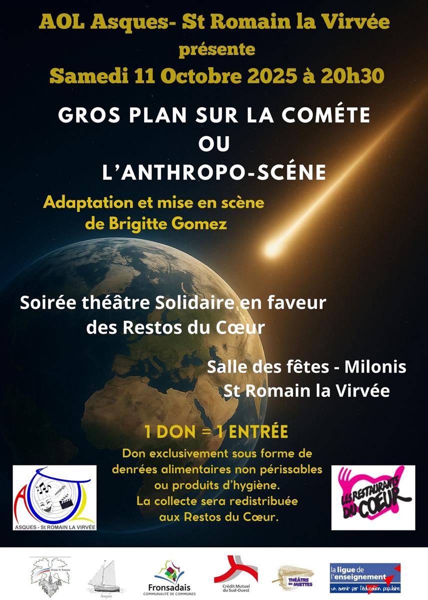 Représentation de théâtre : Gros plan sur la c ...