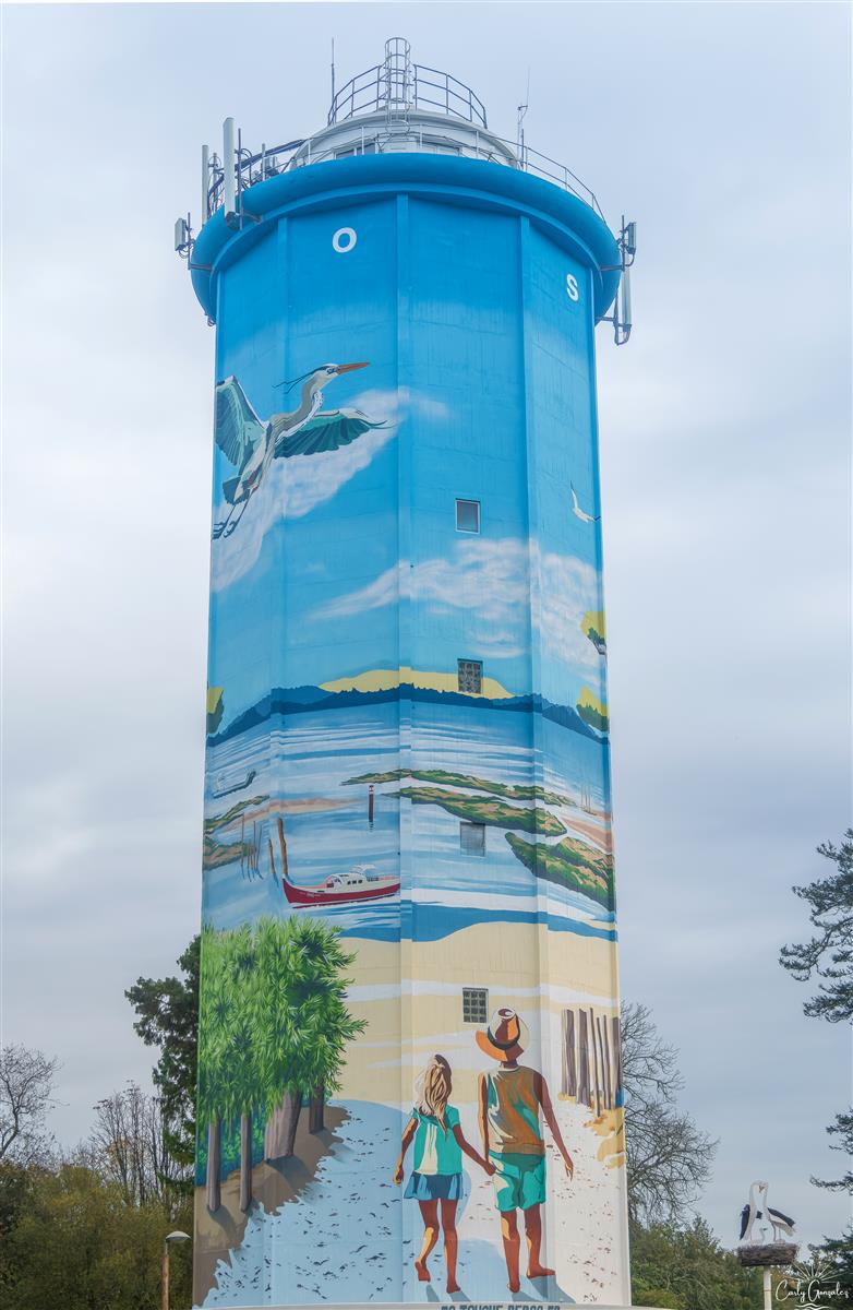 Le château d'eau d'Audenge : comment cela fonc ...