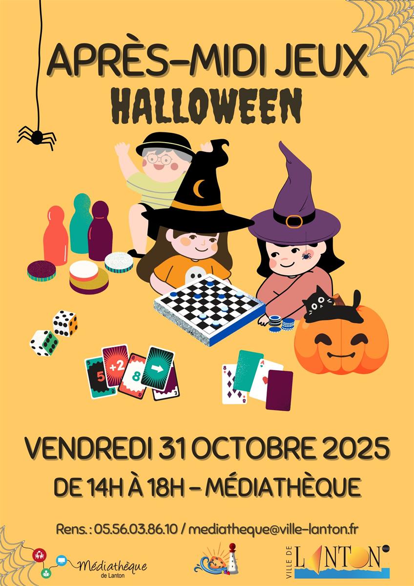 Après-midi jeux Halloween