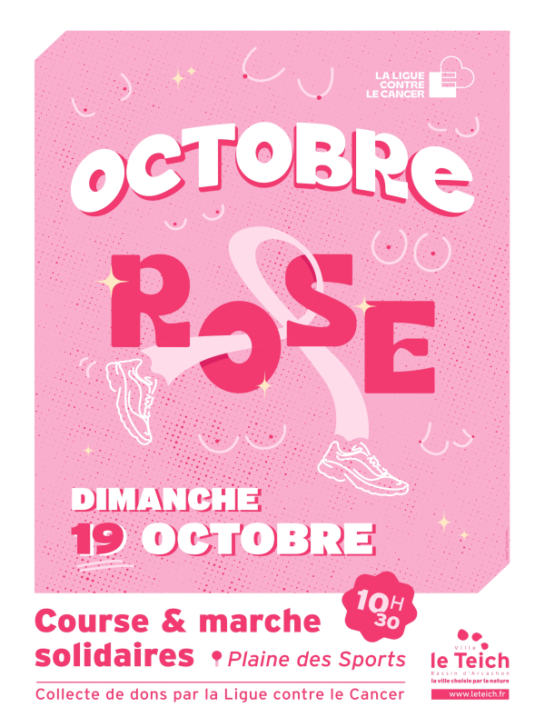 OCTOBRE ROSE 2025 : Marche/course