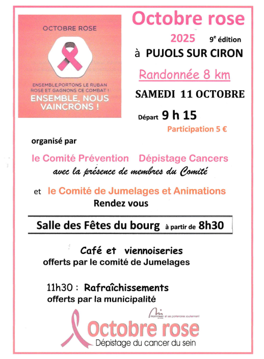 Marche octobre rose