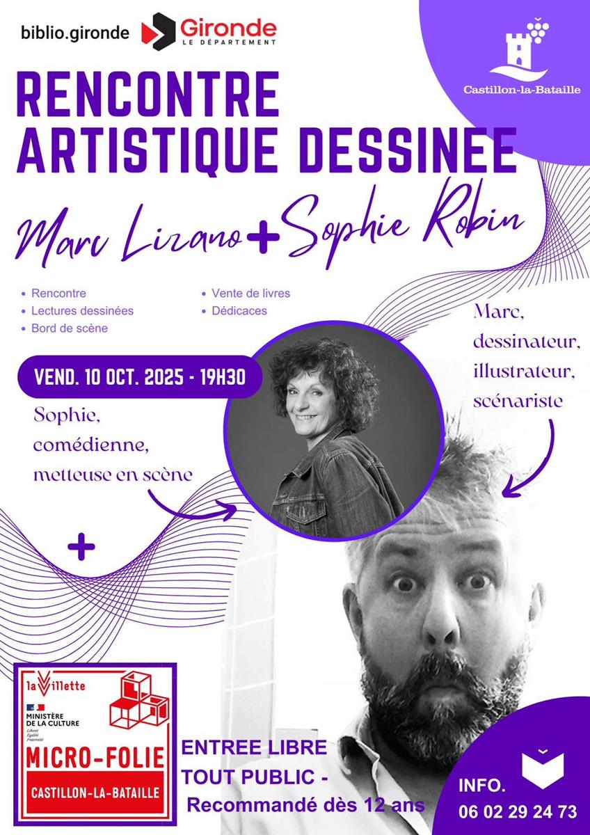 Rencontre artistique dessinnée