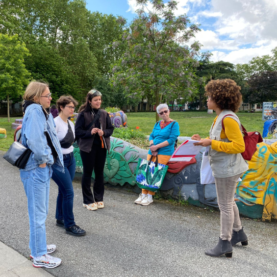 Balade urbaine à Saint Michel - Quartier au fé ...