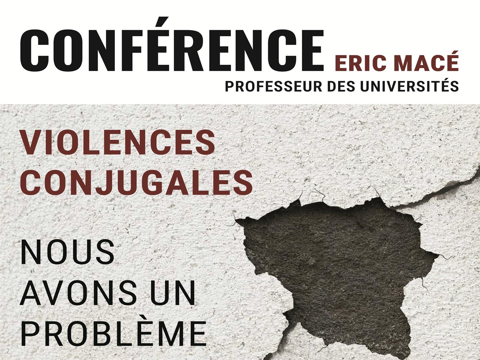 Conférence "Violences conjugales : nous avons  ...