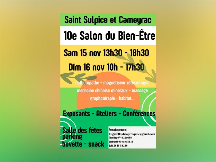 Salon du bien-être de Saint-Sulpice-et-Cameyra ...