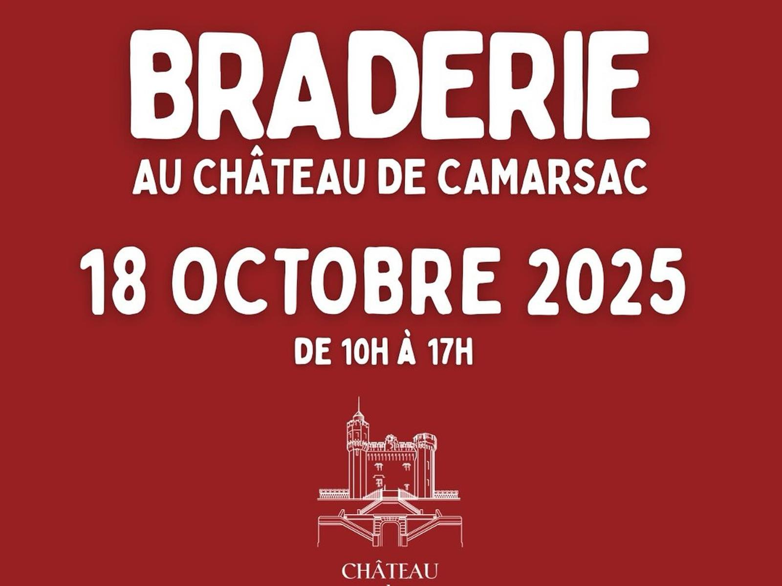 Braderie au Château de Camarsac