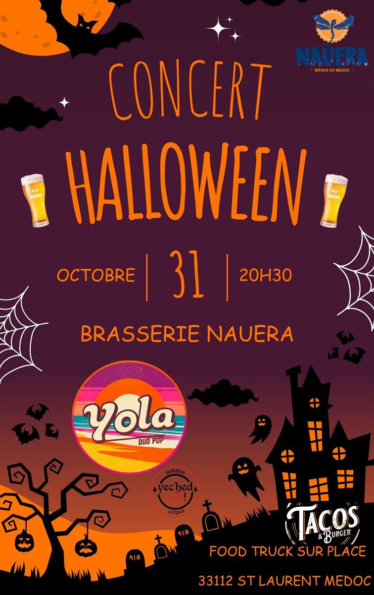 Halloween 2025 : Concert chez Nauera