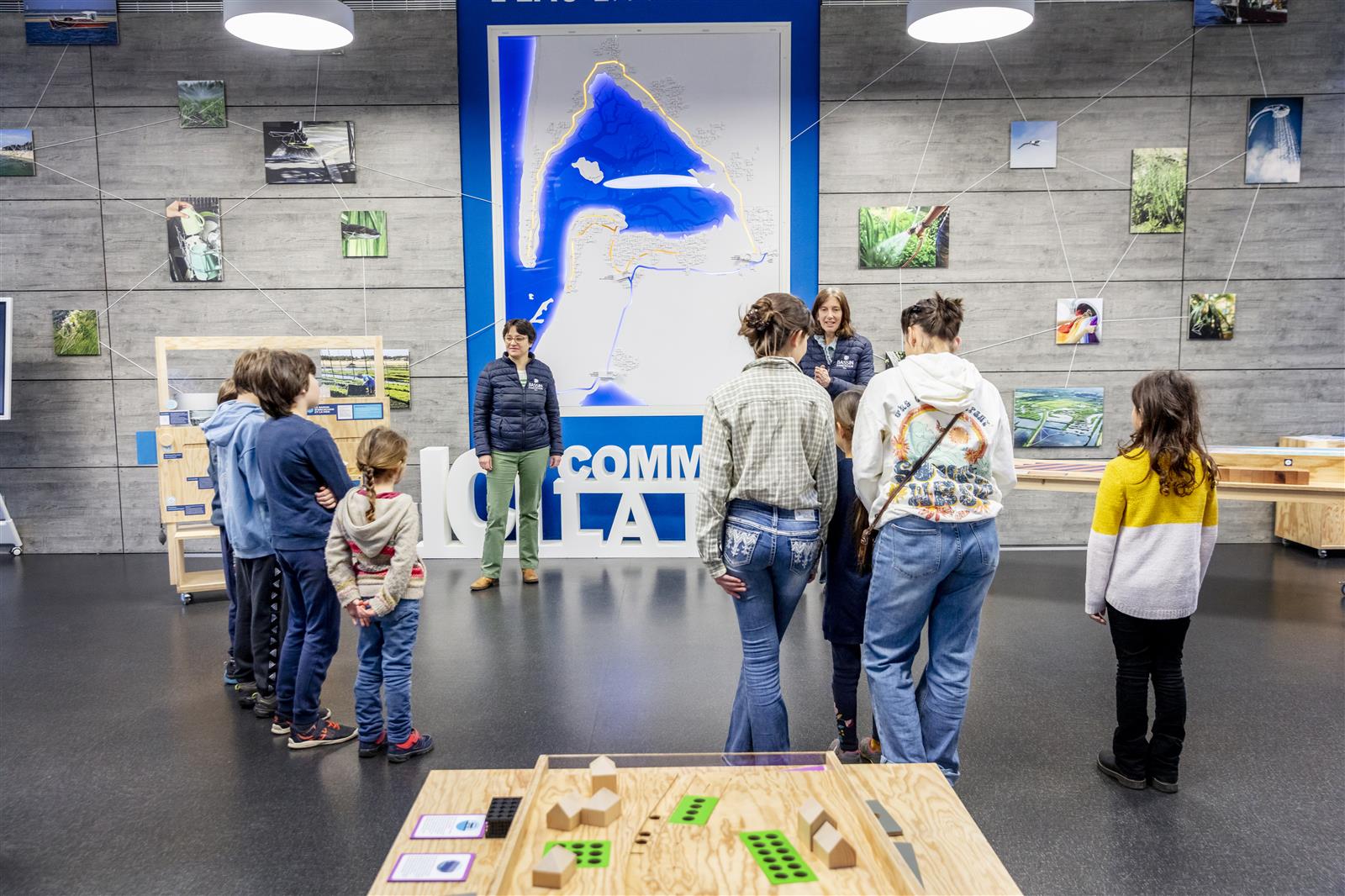 Visite de l'eauditorium