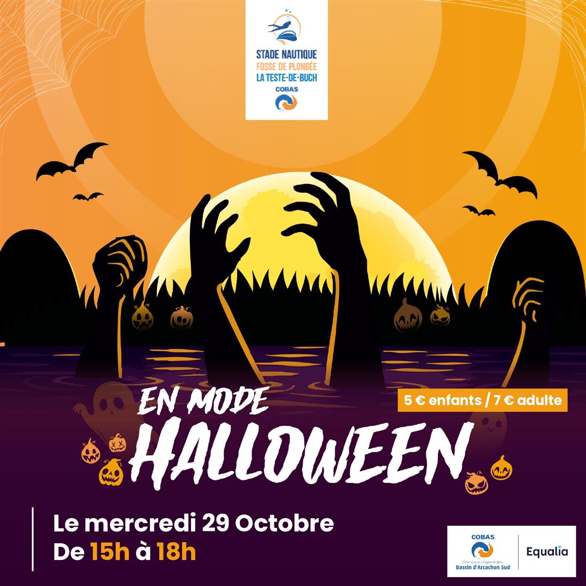 Animations "Halloween" au Stade Nautique