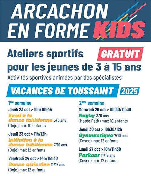 Arcachon en forme KIDS