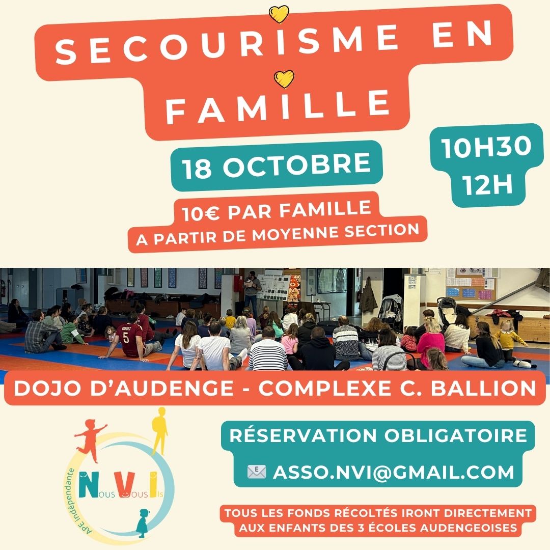 Initiation secourisme en famille