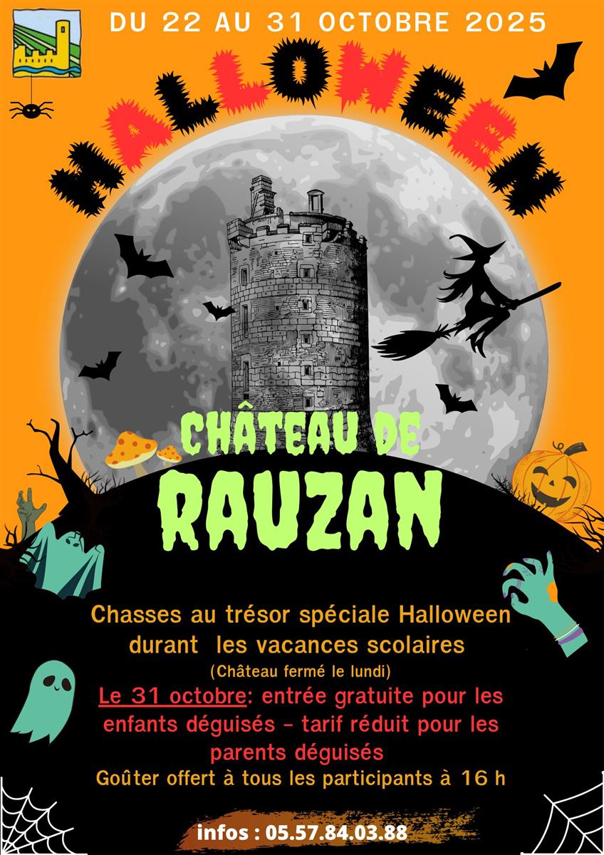 Halloween au Château de Rauzan !
