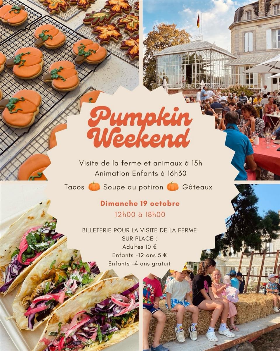 Château Carboneau : Pumpkin week-end