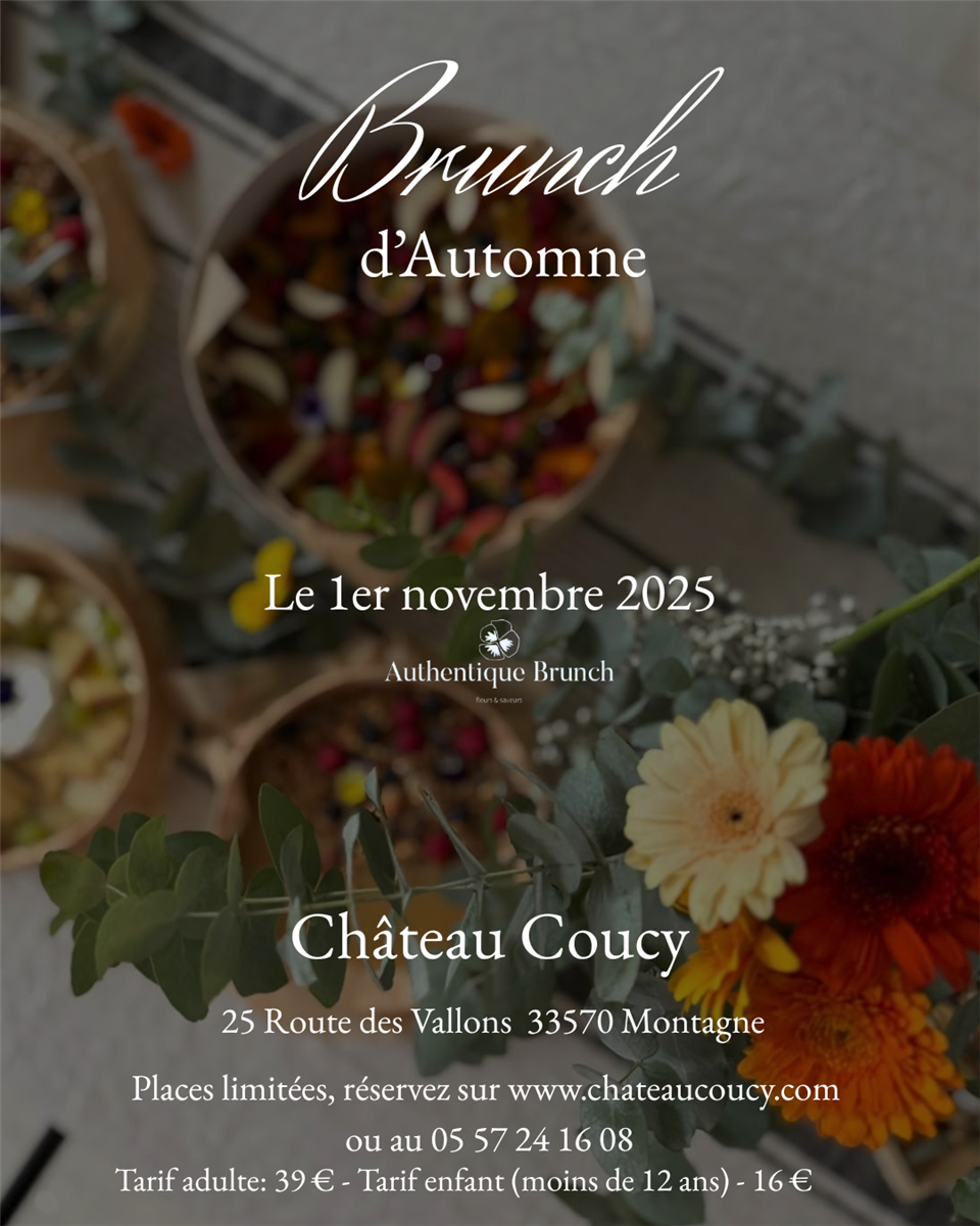 Brunch d'automne au Château Coucy