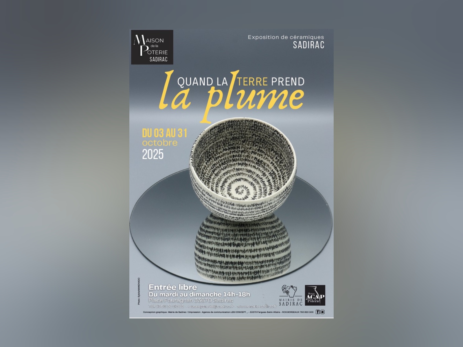 Exposition de céramiques « Quand la terre pren ...
