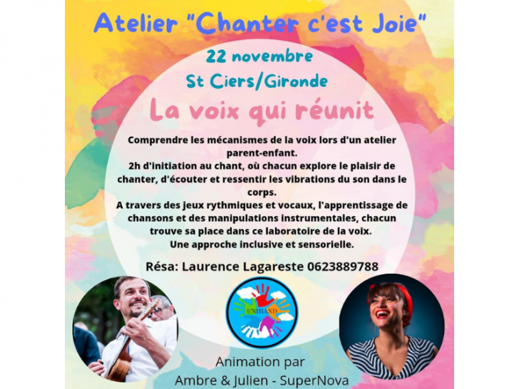 Atelier "Chanter c'est joie"