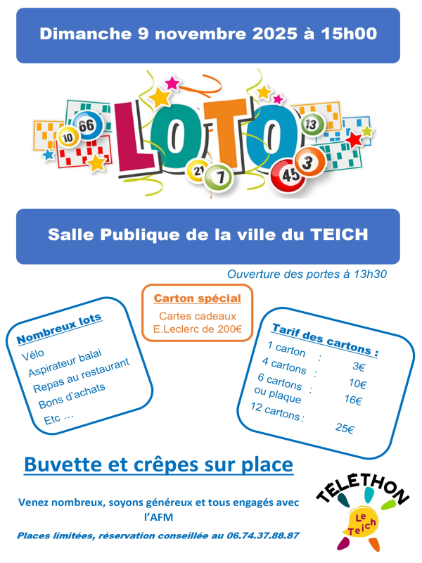 Loto du Téléthon