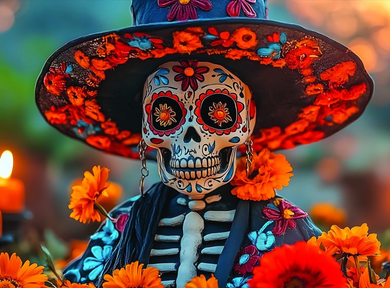 Halloween spécial Dia de los muertos à la médi ...
