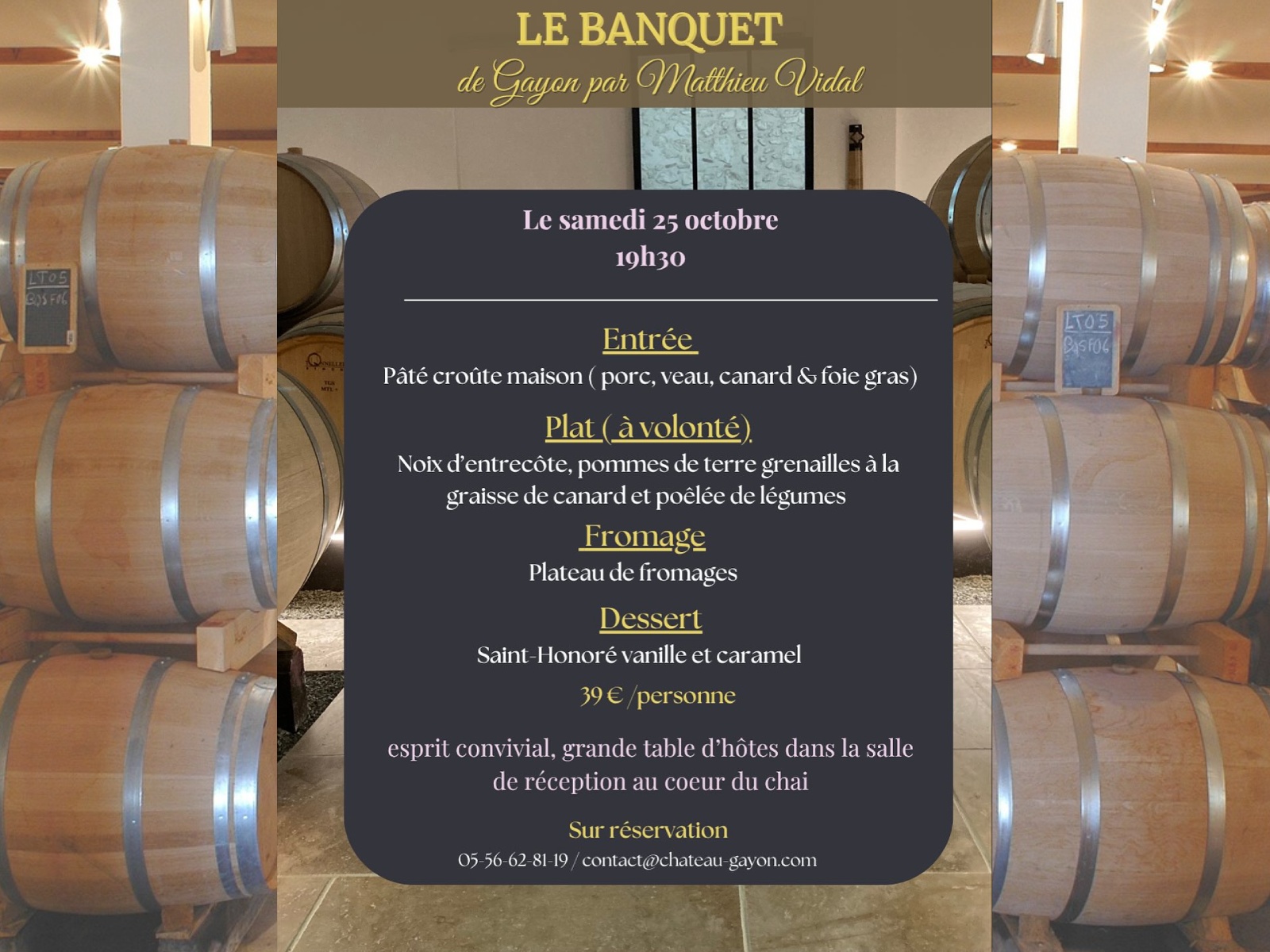 Le Banquet de Gayon par Mathieu Vidal
