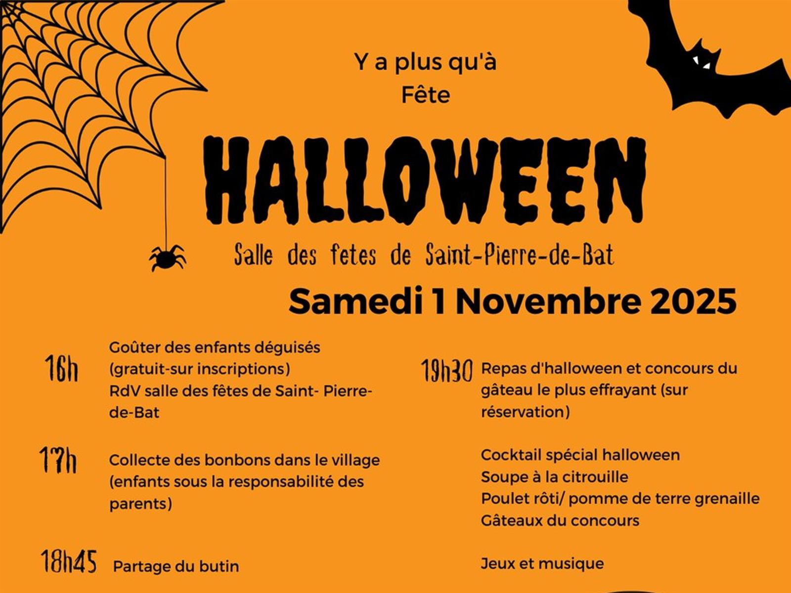 Y a plus qu'à fêter Halloween