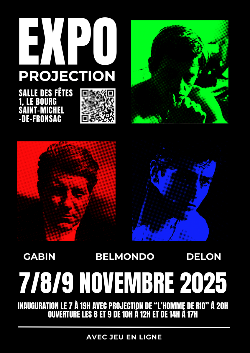 Exposition GABIN-BELMONDO-DELON