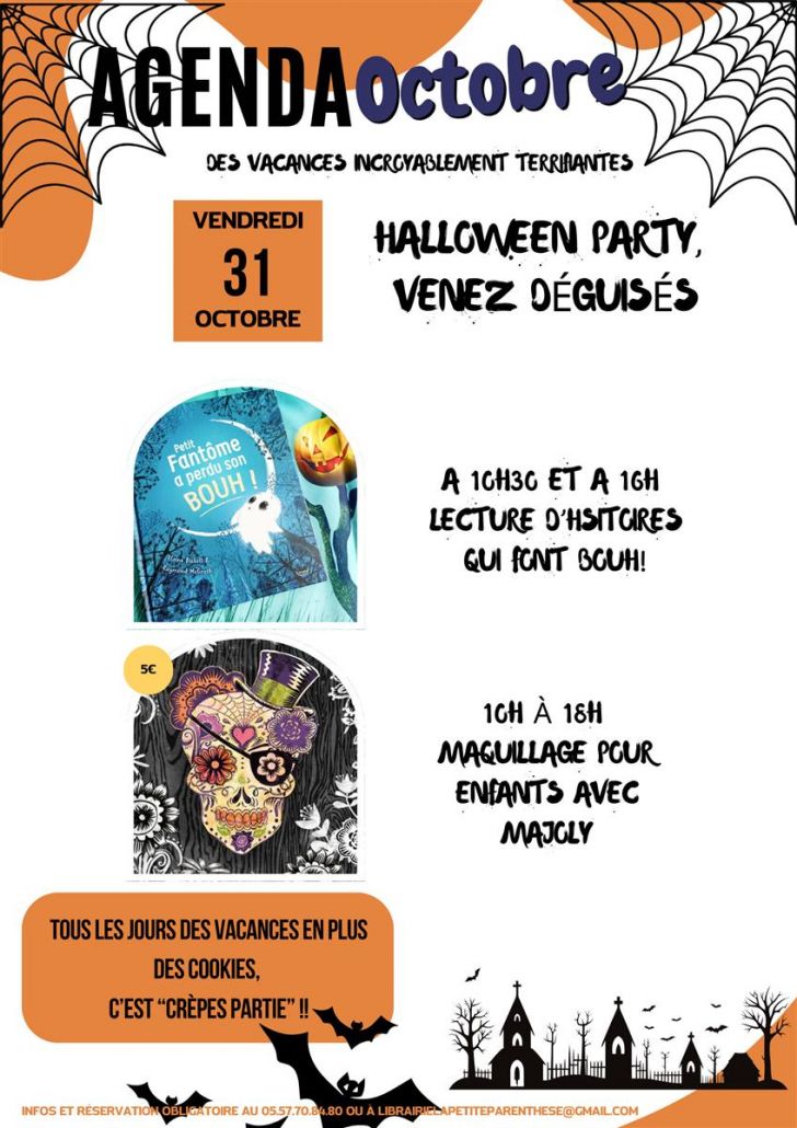 Halloween party à la petite parenthèse