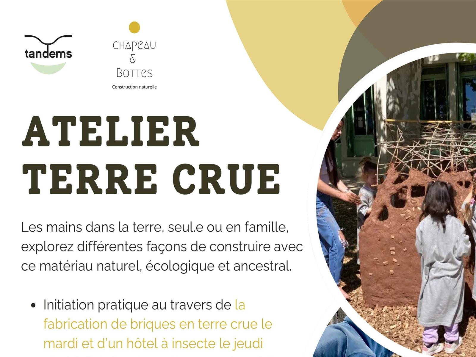 Atelier terre crue