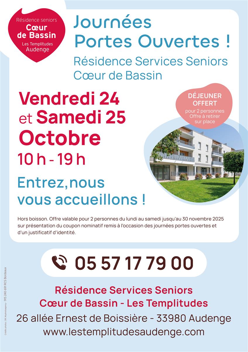 Journées portes ouvertes Résidence Séniors Les ...