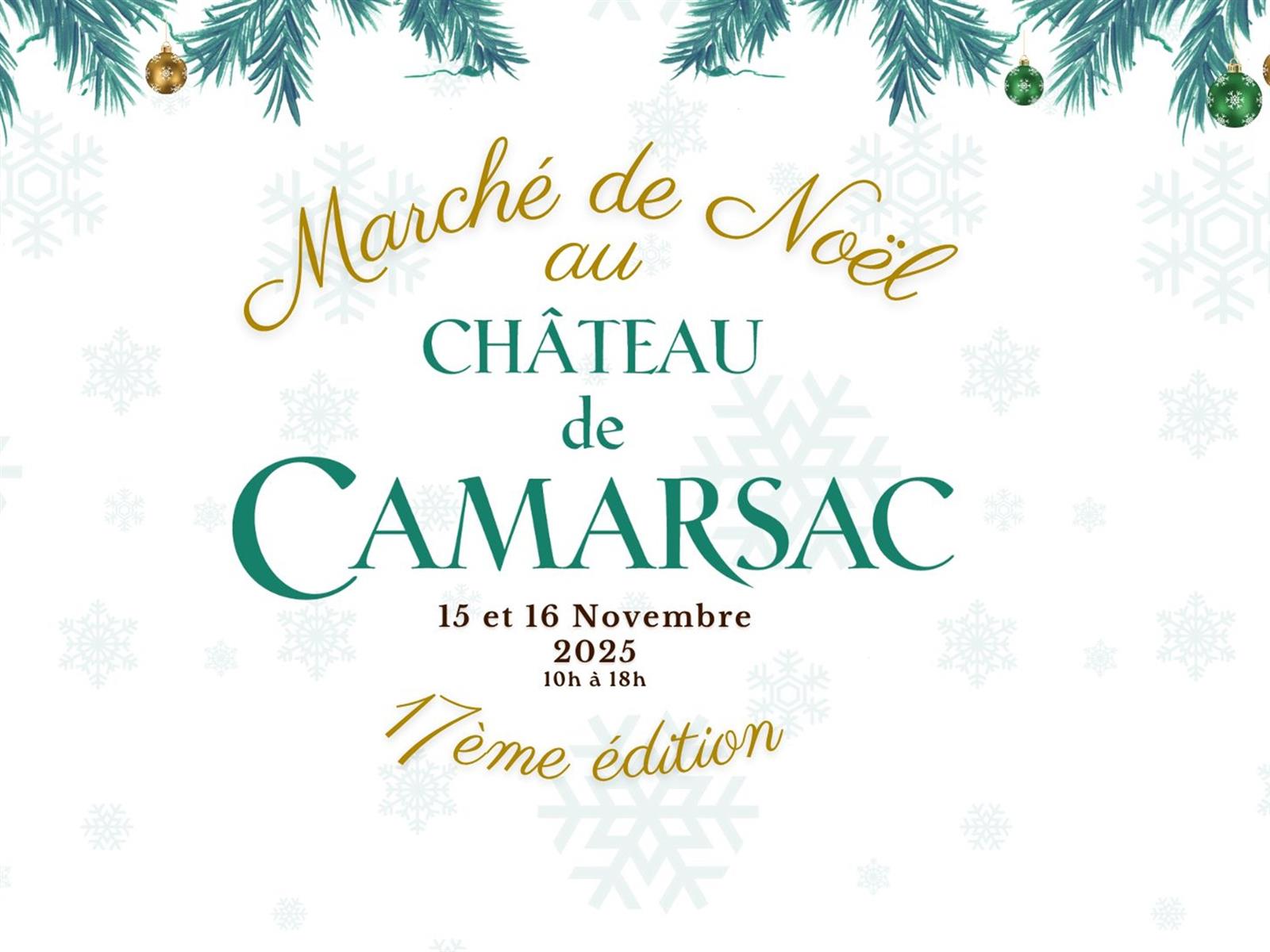 Marché de Noël au Château de Camarsac