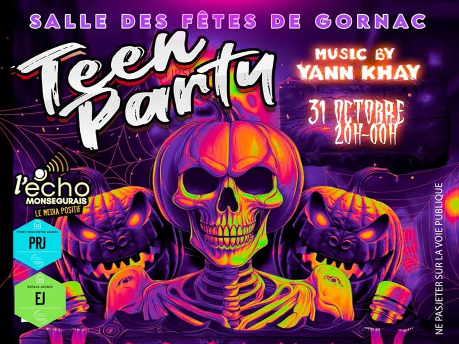 Teen party Halloween