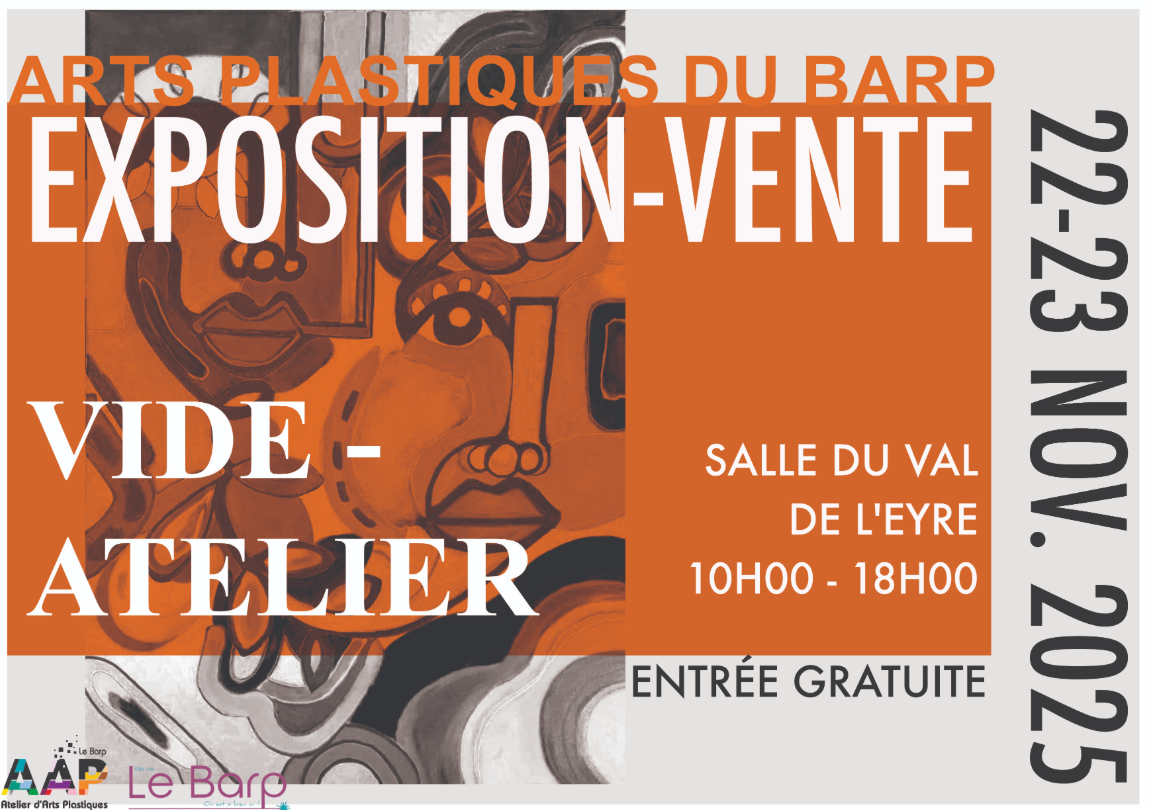 Exposition-vente et vide atelier – Les arts pl ...