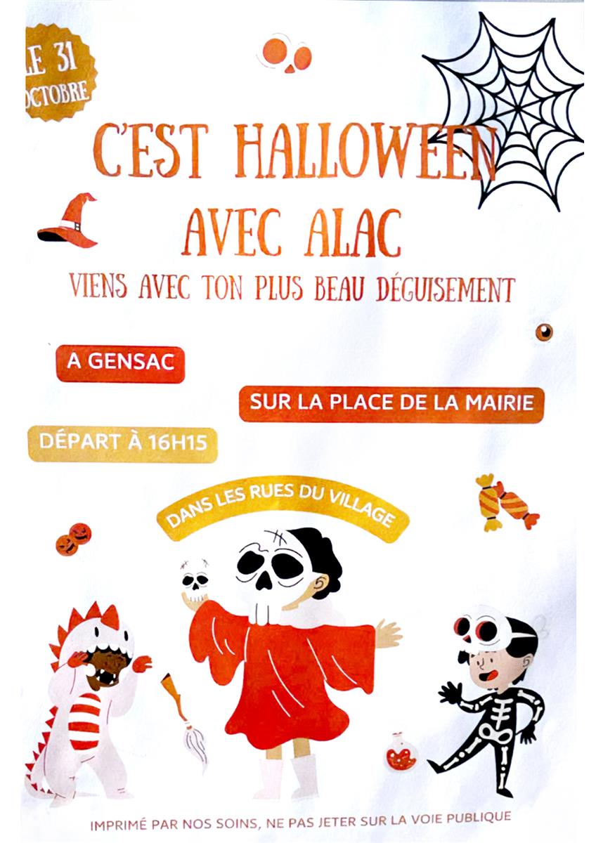 C'est Halloween avec ALAC