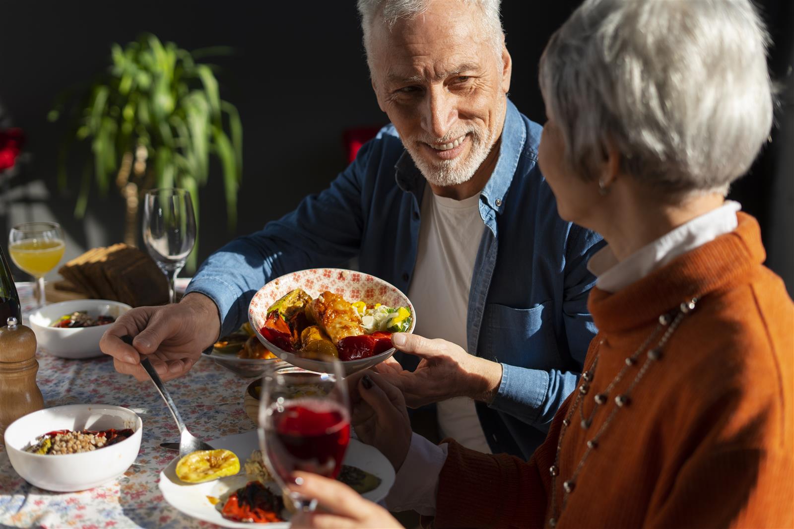 Repas des Ainés de la commune de Lugos
