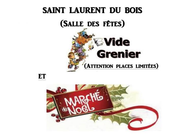 Vide-grenier et marché de Noël de Saint-Lauren ...