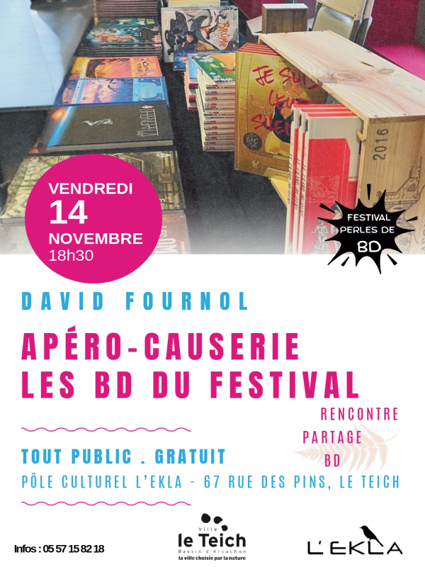 Apéro-Causerie : Les BD du Festival.