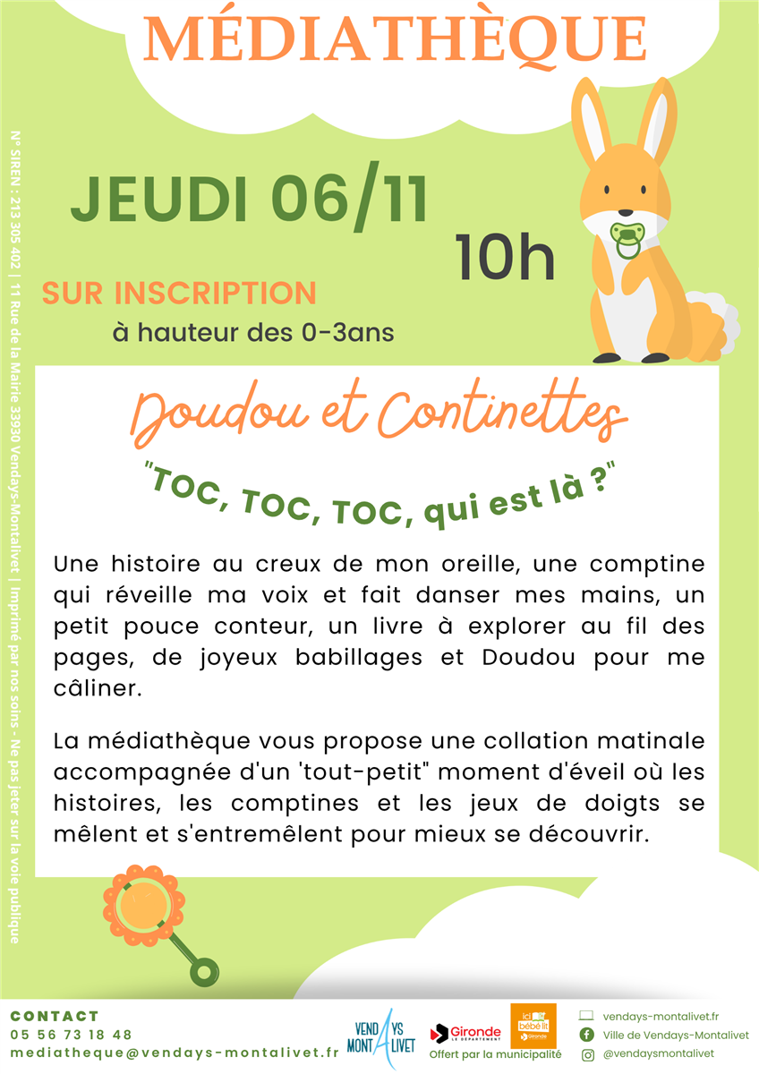 Doudou et continettes