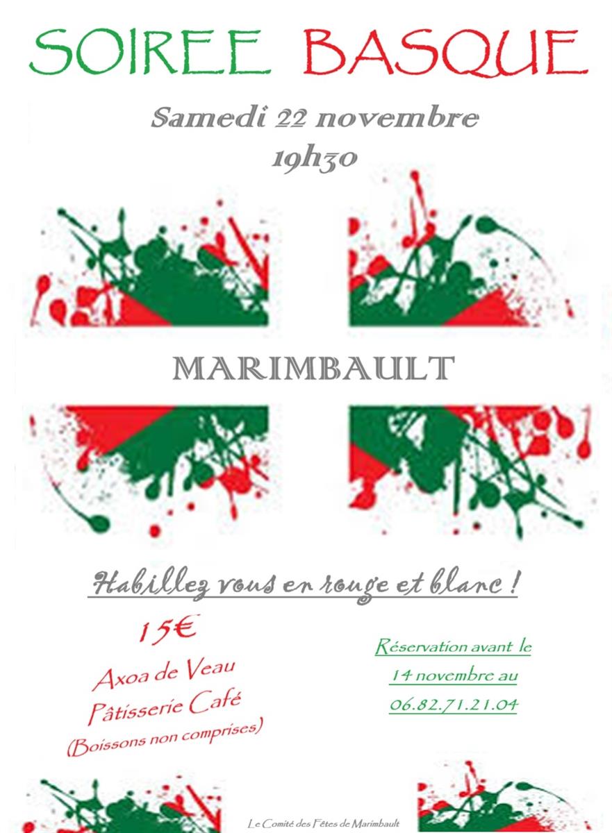 Soirée basque