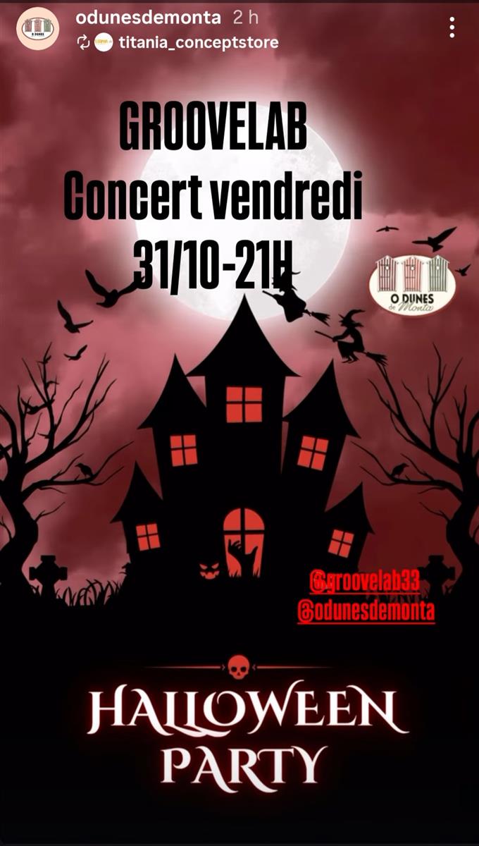 Halloween Party avec concert