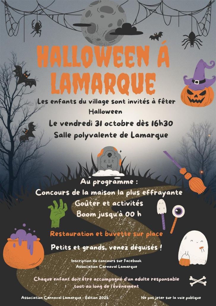 Halloween à Lamarque