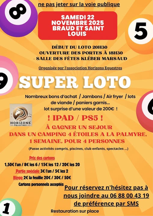 SUPER LOTO de noël