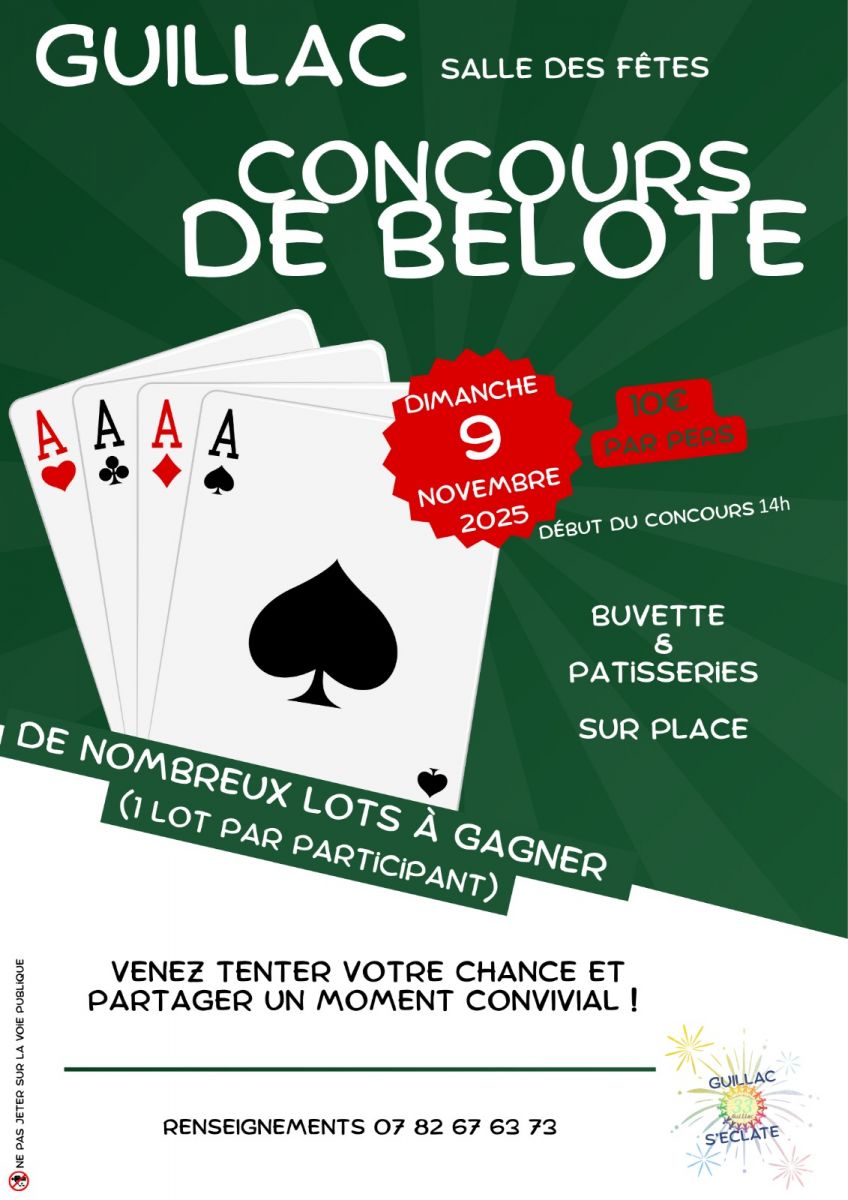 Tournoi de belote